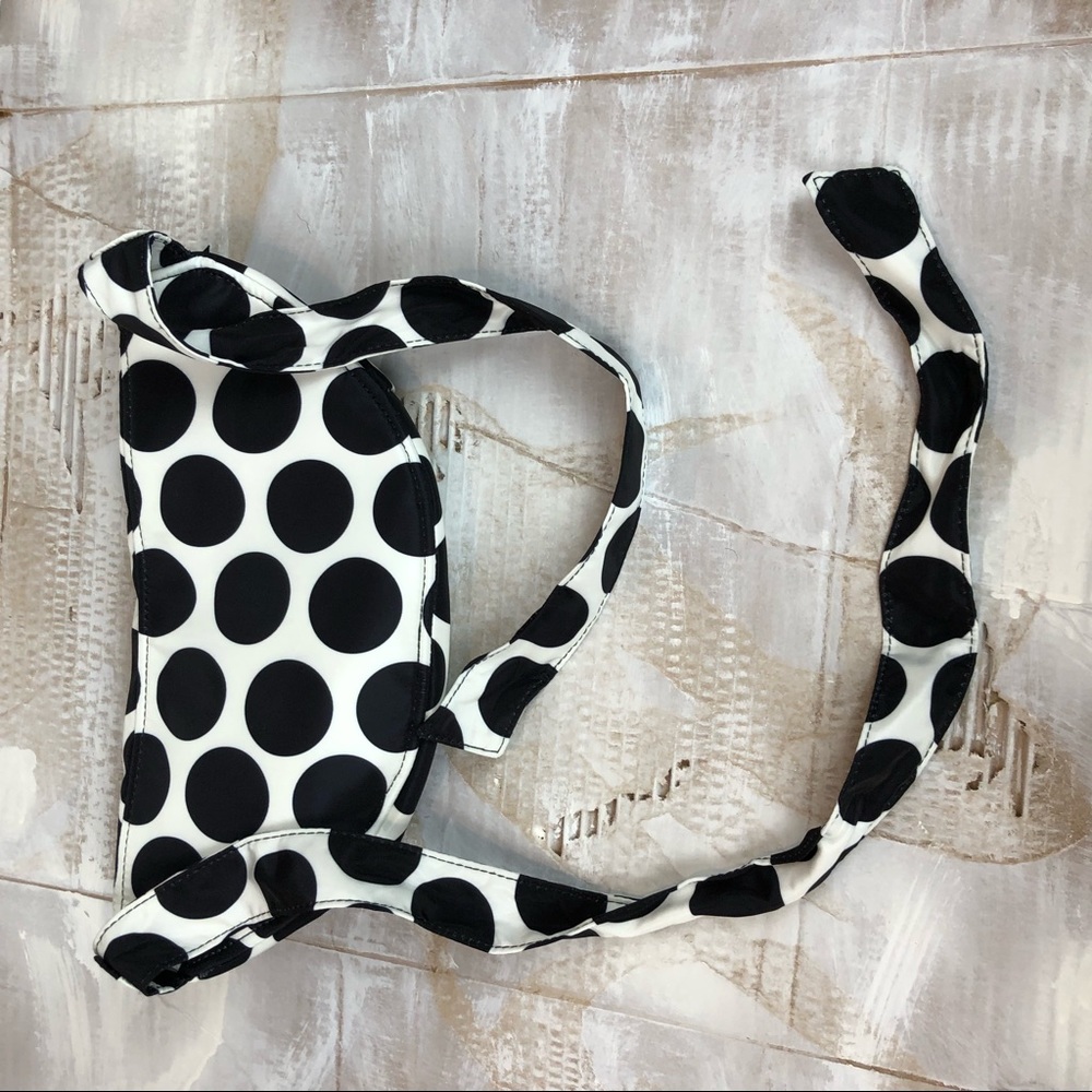 NWT Who What Wear polka dot fanny pack tie belt - Picture 4 of 4